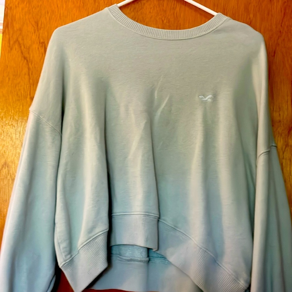 long sleeve green shirt